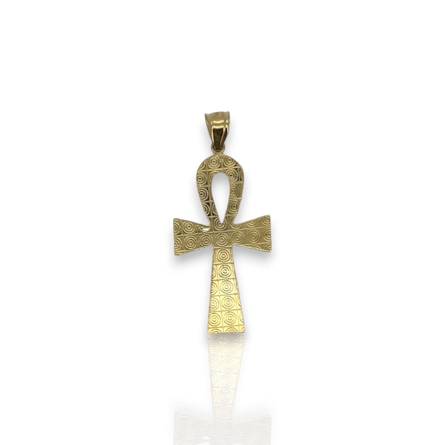 Ankh Cross - 14K Yellow Gold