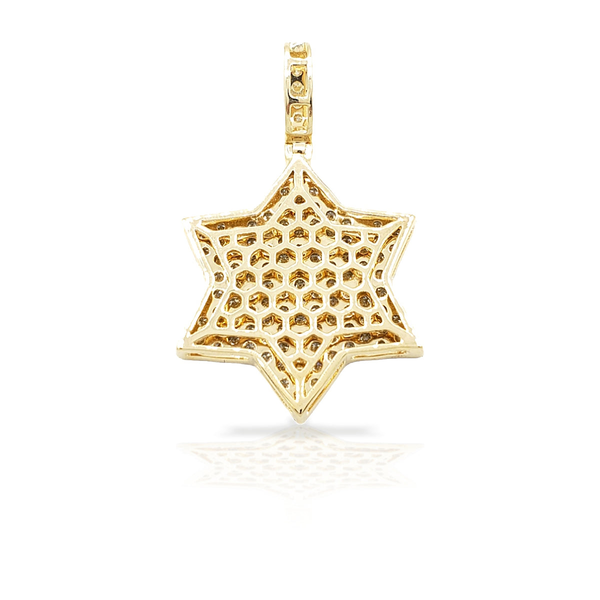 14K Star With 1.31 Carats Of Diamonds