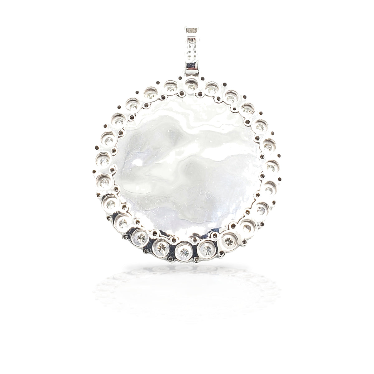 14K Diamond Picture Pendant With 1.12 Carats Of Diamonds