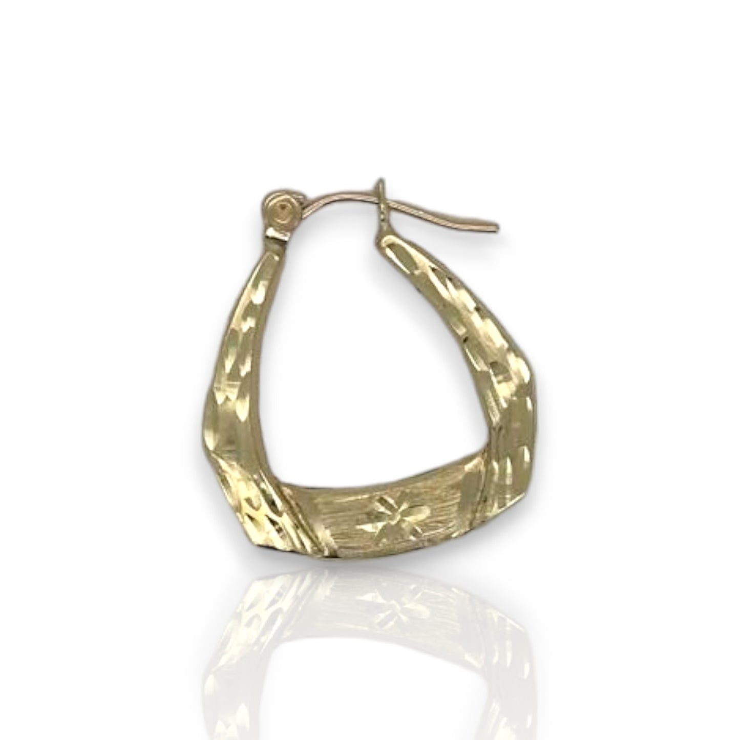 Hoop Earrings - 10K Yellow Gold