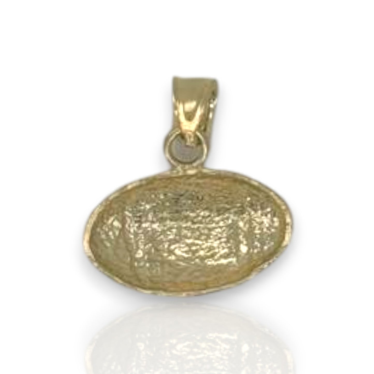 American Football Pendant - 10K Yellow Gold