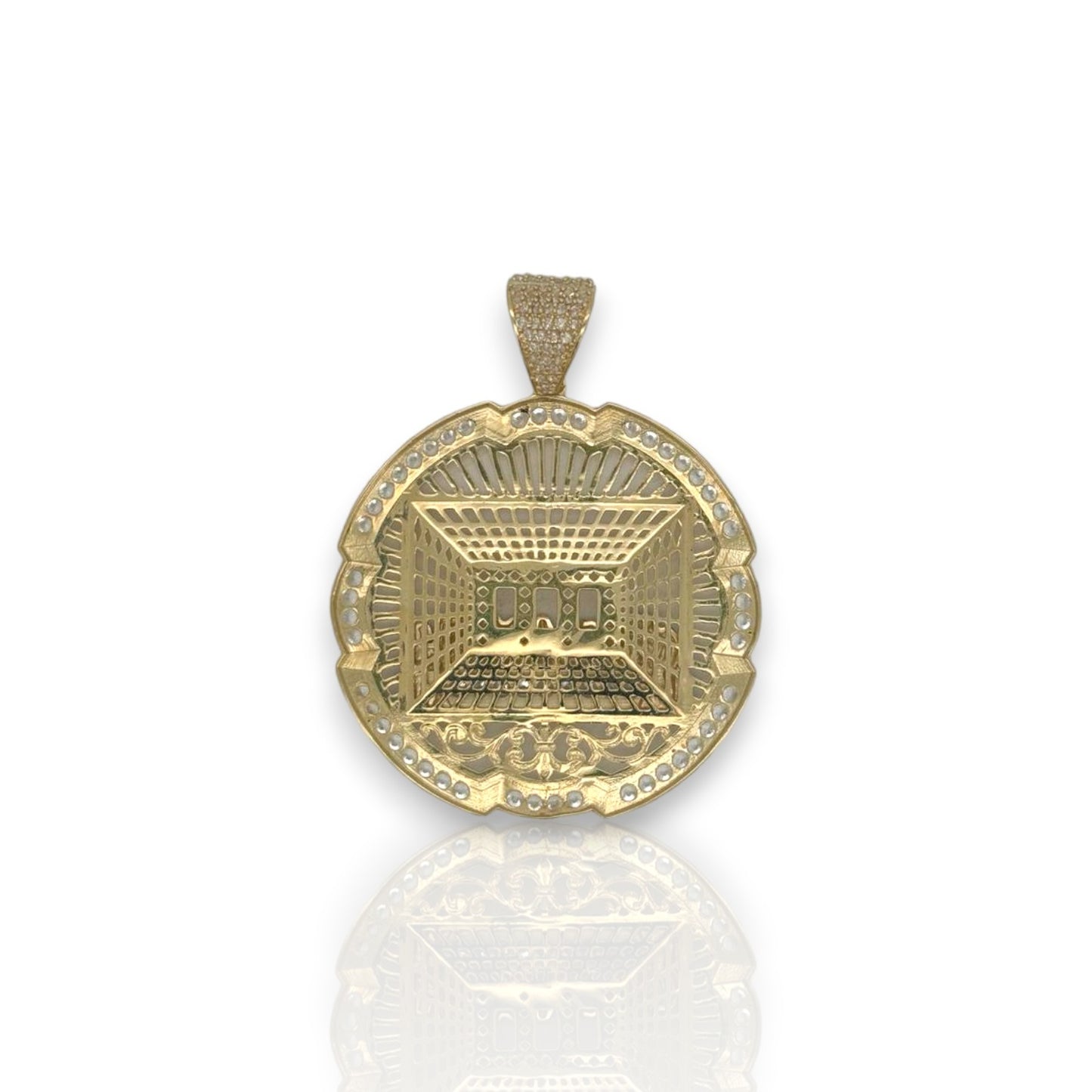 Last Supper Medallion - 14K Yellow Gold