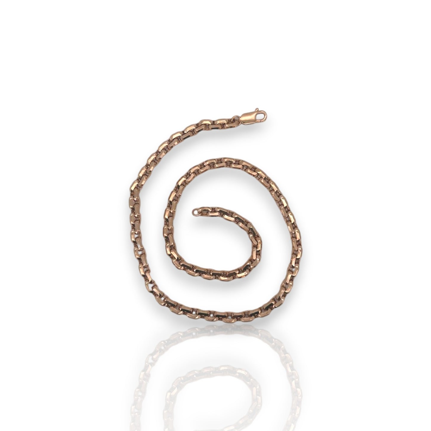 Anchor Link Chain - 10K Rose Gold