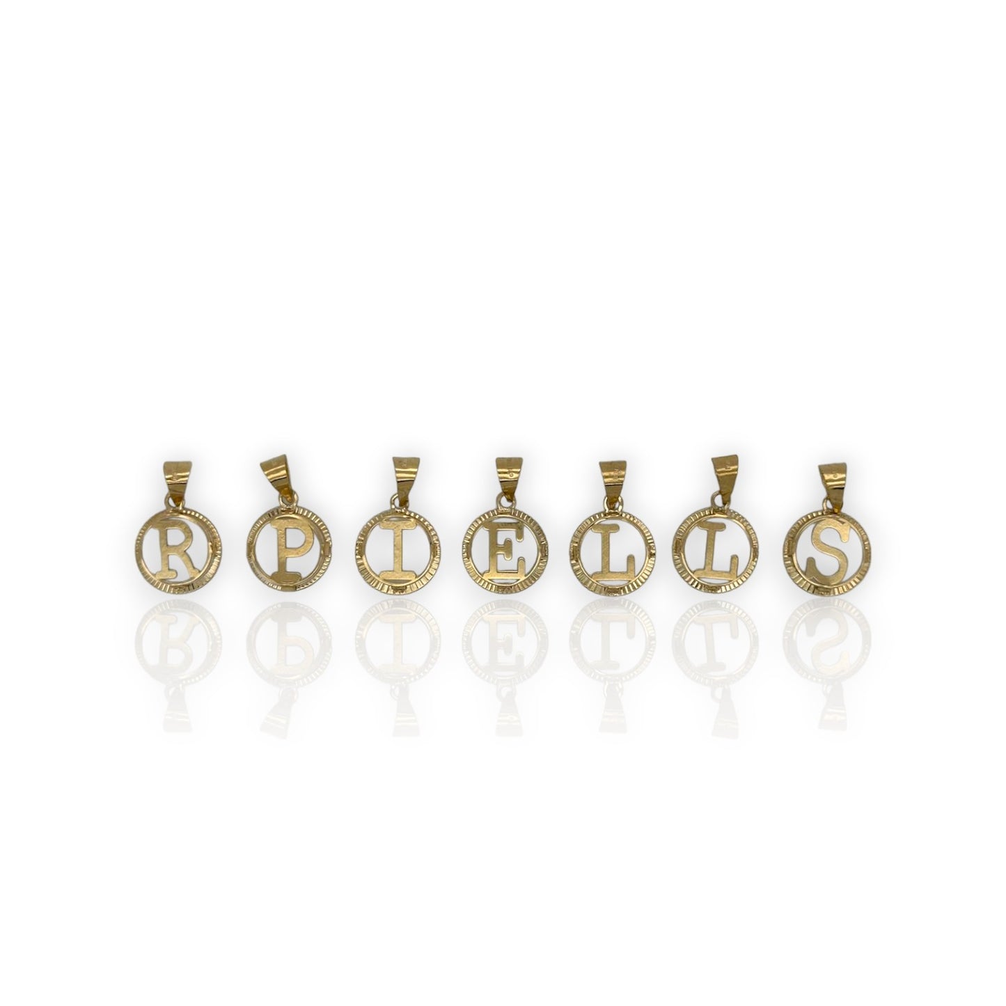 Initial Pendant - 10K Yellow Gold