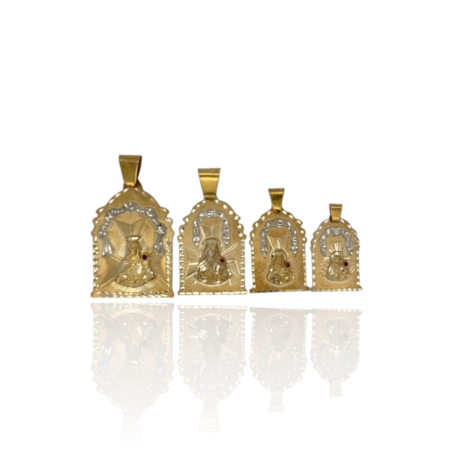 Saint Barbara Pendant - 10K Solid Gold