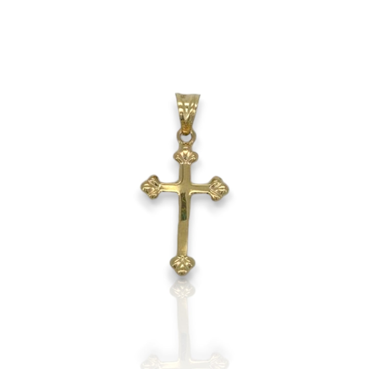 Cross Pendant - 14k Yellow Gold