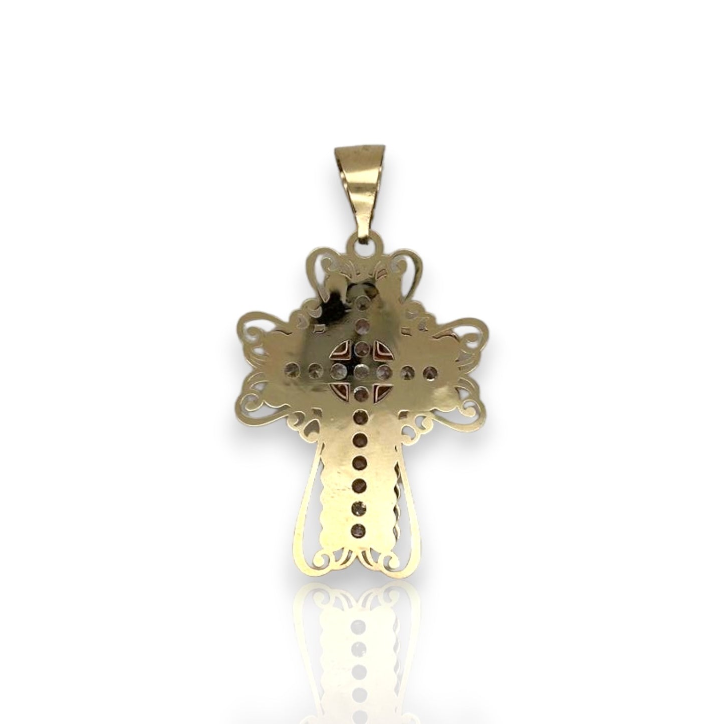 Cross Pendant - 14K Yellow Gold