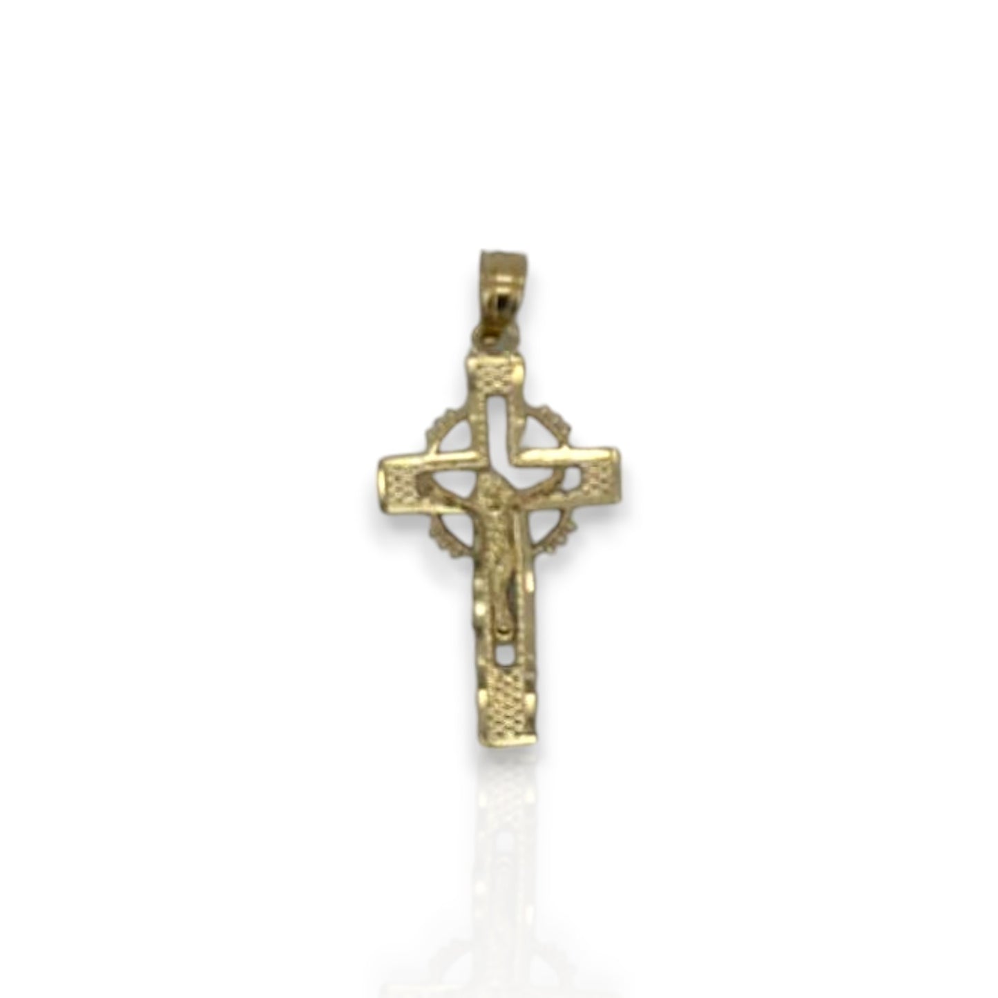 Cross Pendant - 10K Yellow Gold