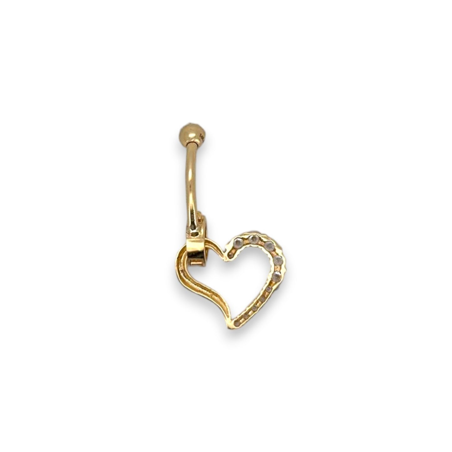 Belly Piercing - 14K Yellow Gold