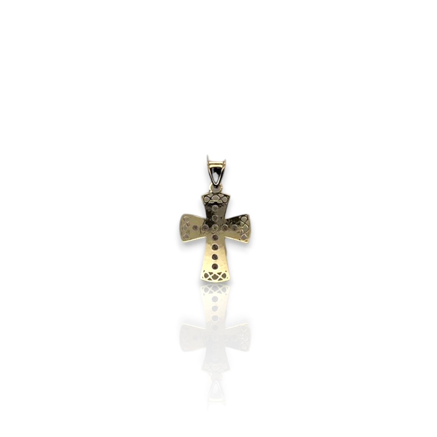 Cross Pendant - 10K Yellow Gold