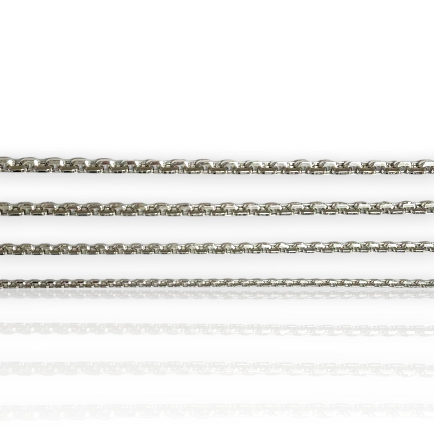 Anchor Link Chain - 10K White Gold