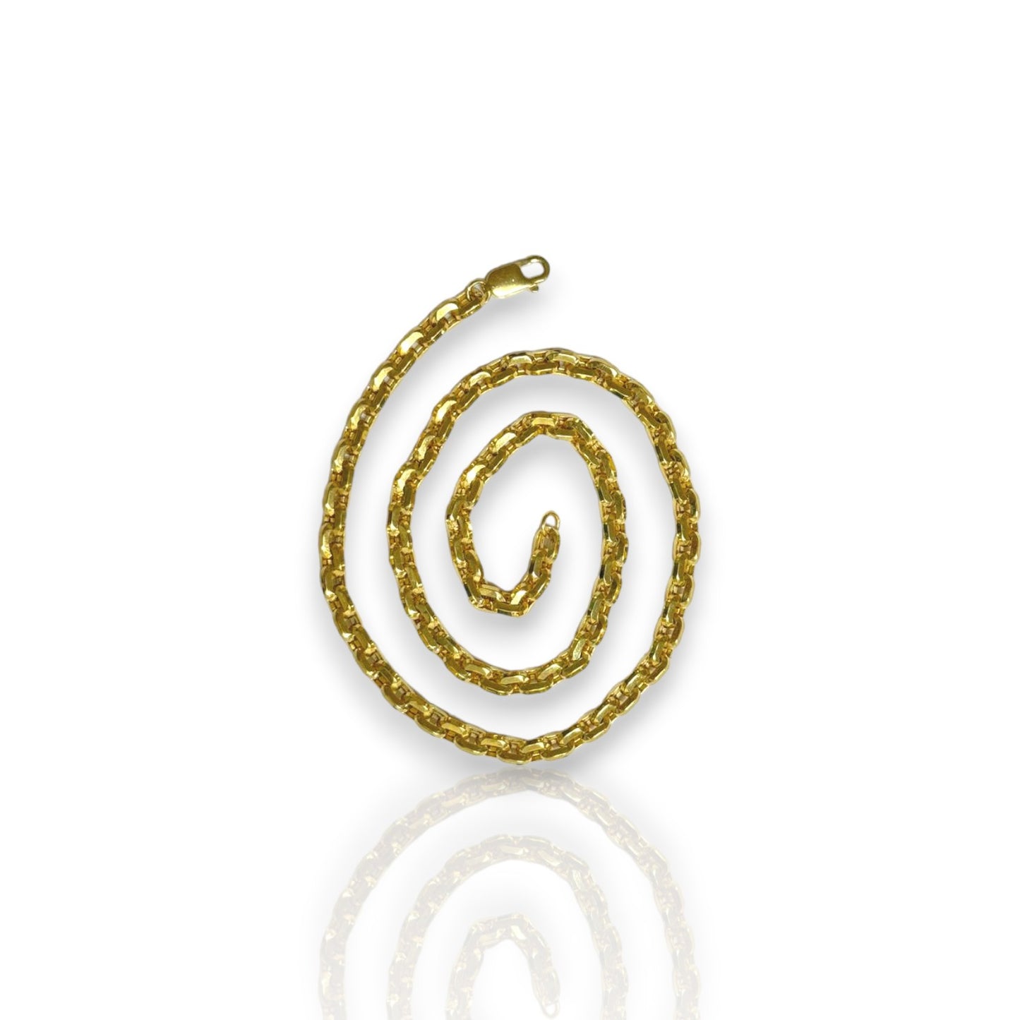 Anchor Link Chain - 10K Yellow Gold