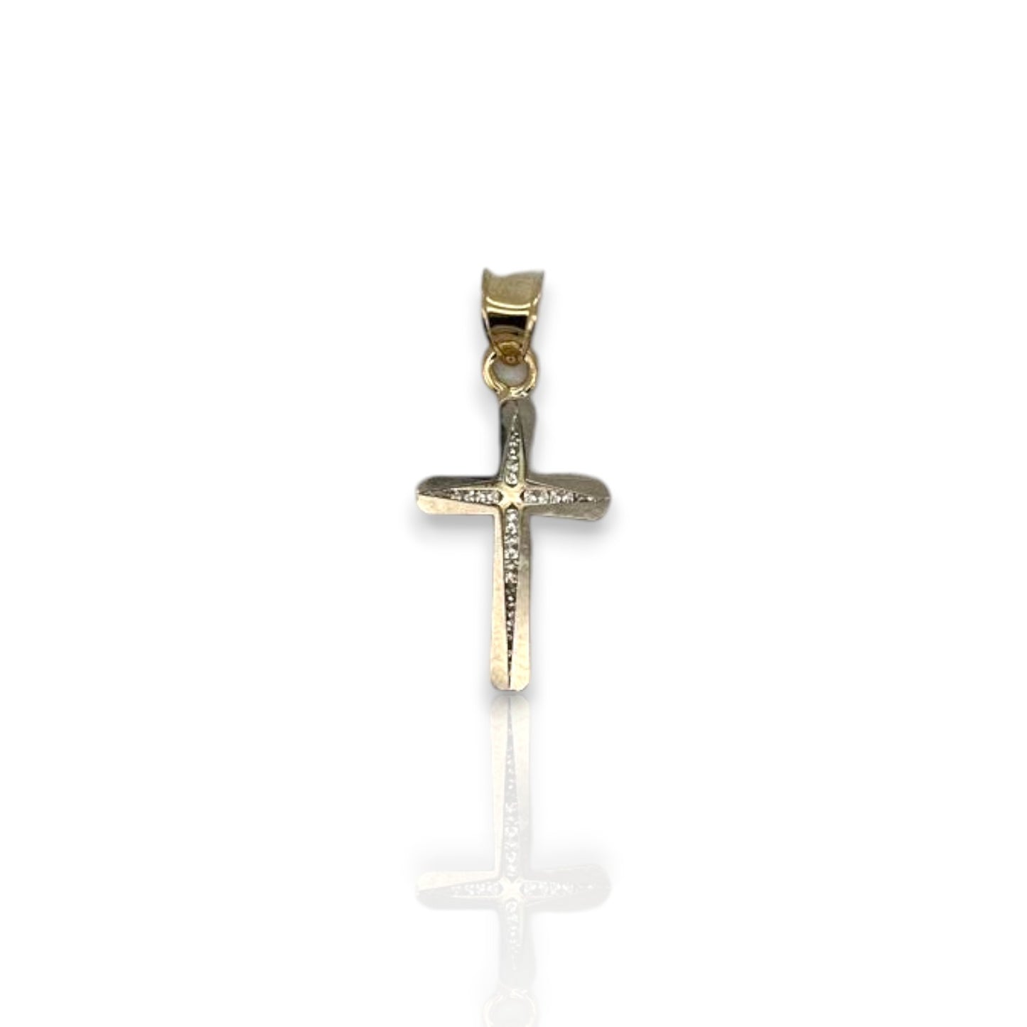 Cross Pendant - 10K Yellow Gold