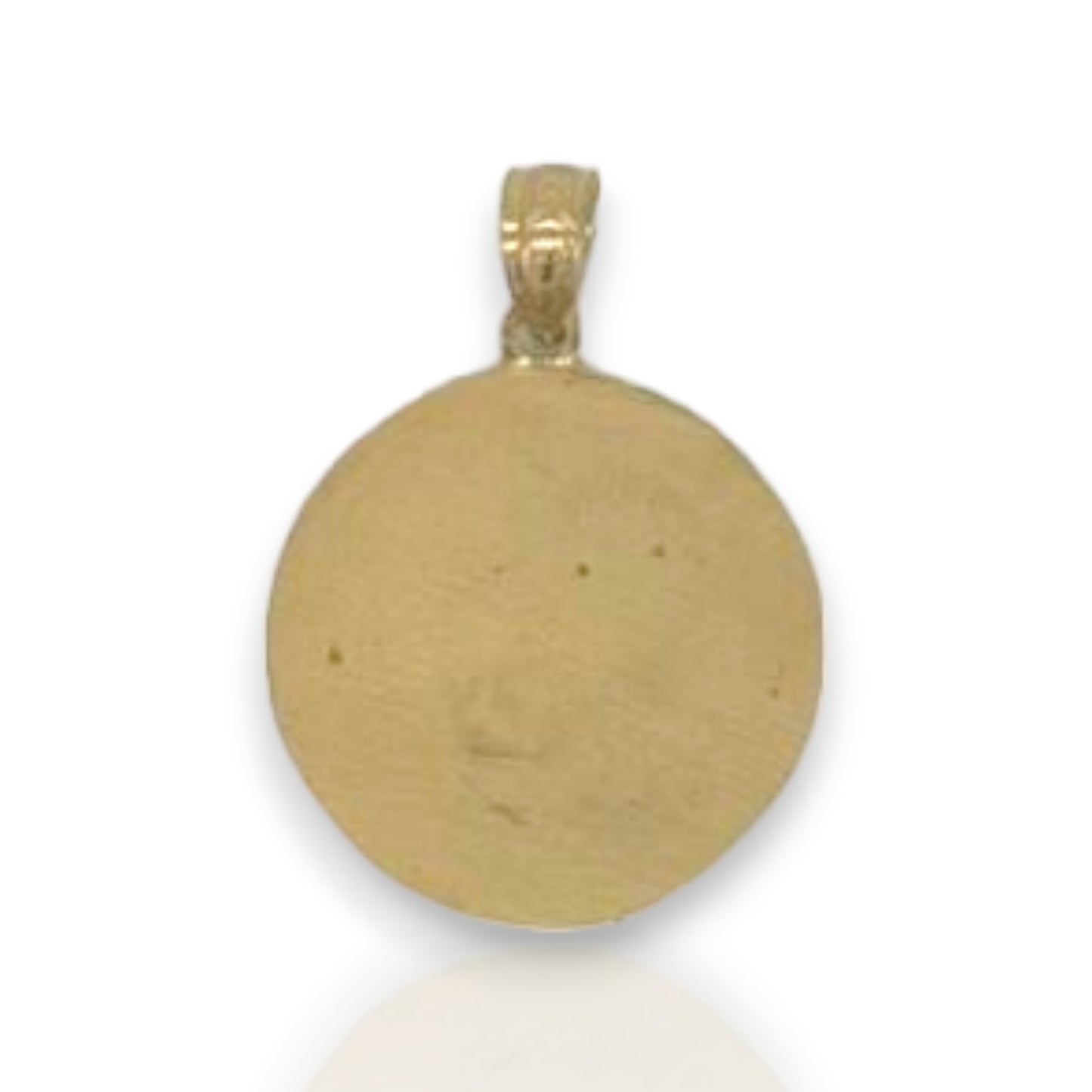 Last Supper Two Tone Pendant - 10K Yellow Gold