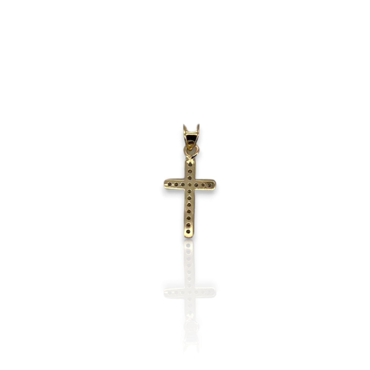 Cross Pendant - 10K Yellow Gold
