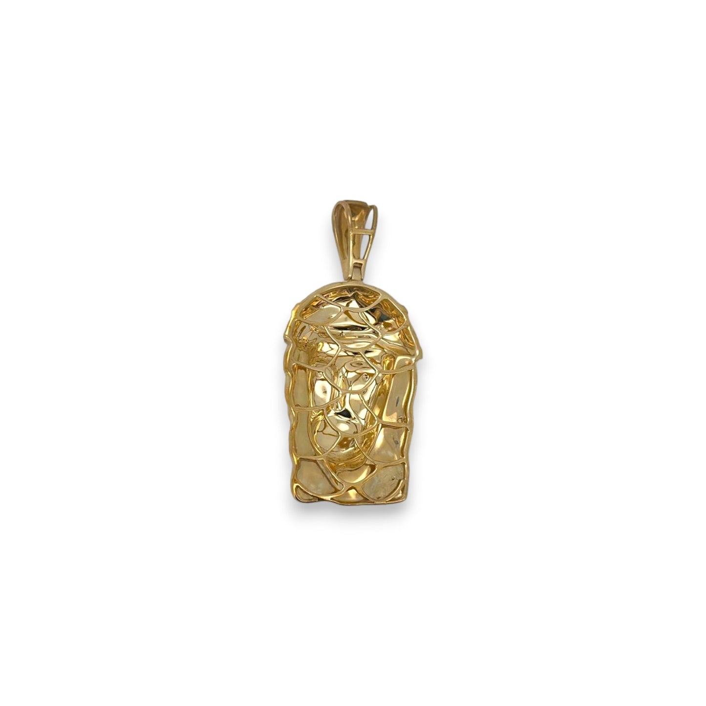 Jesus Pendant - 10K Two Tone