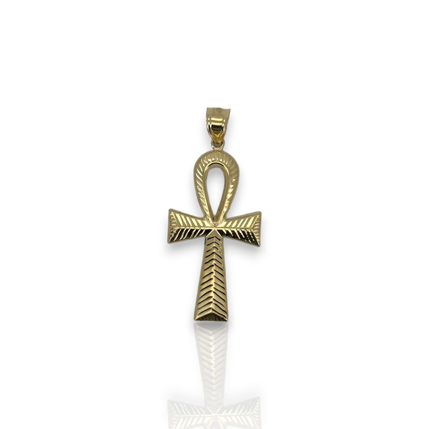 Ankh Cross - 14K Yellow Gold