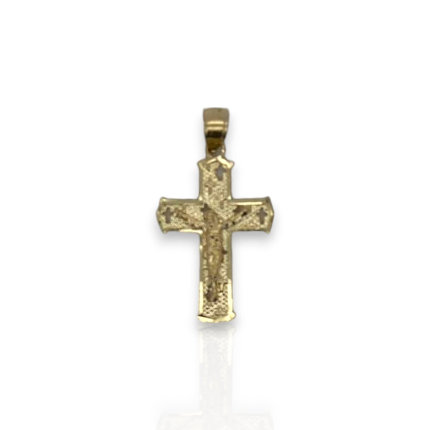 Cross Pendant - 10K Yellow Gold