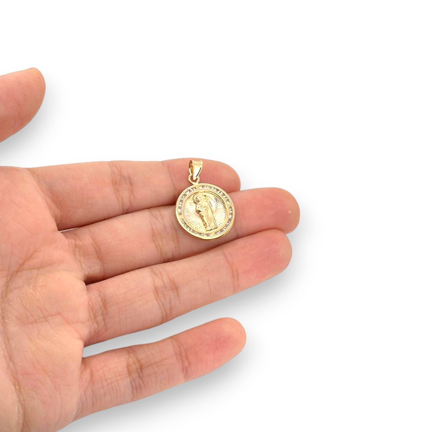 Golden Medallion - 14K Yellow Gold