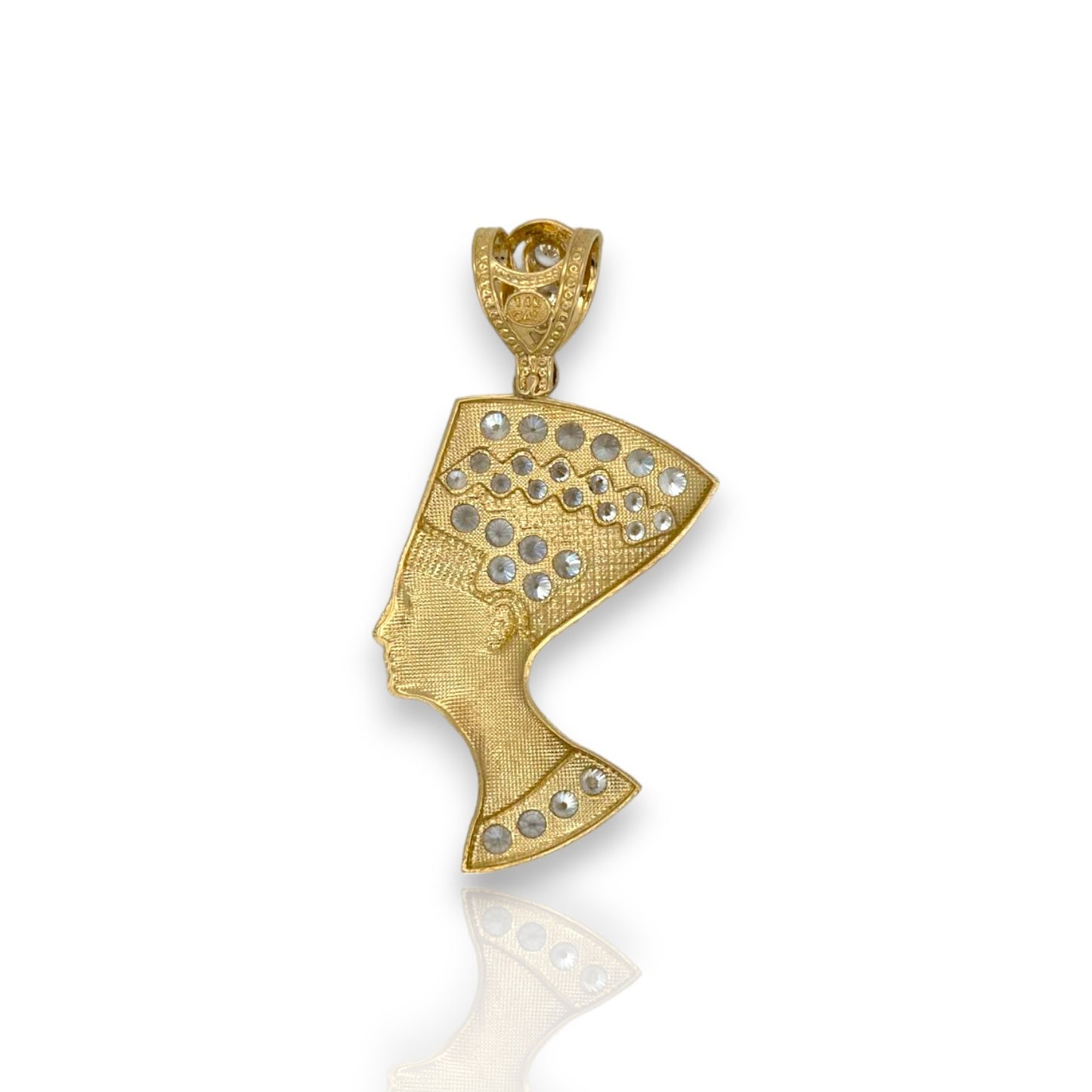 Colgante egipcio "Nefertiti" - Oro amarillo de 14 quilates