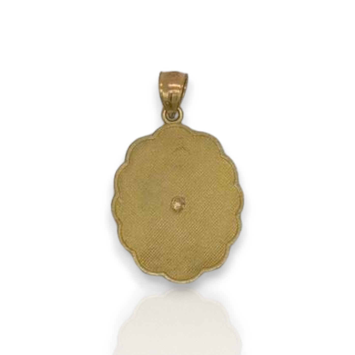 Virgin Guadalupe Pendant - 10K Yellow Gold