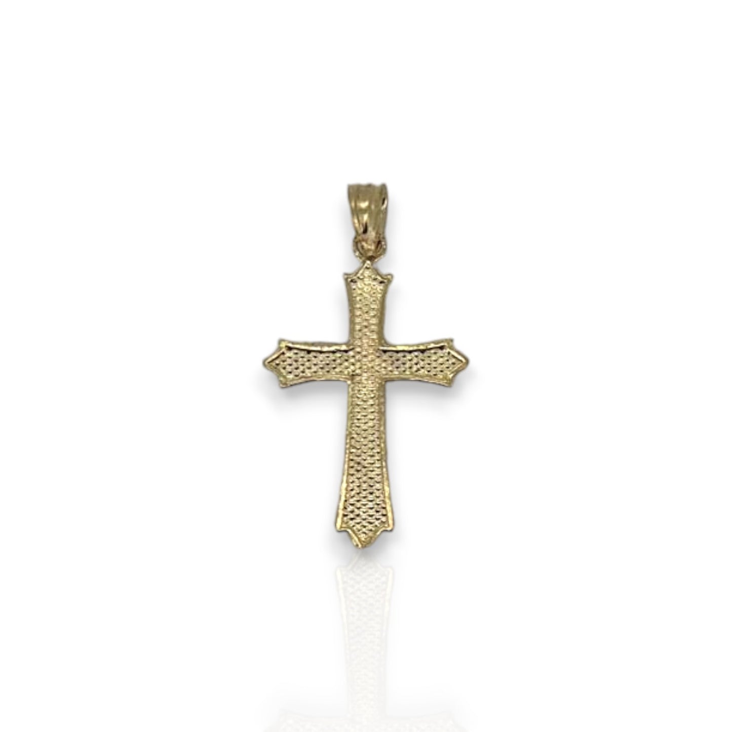 Cross Pendant - 10K Yellow Gold