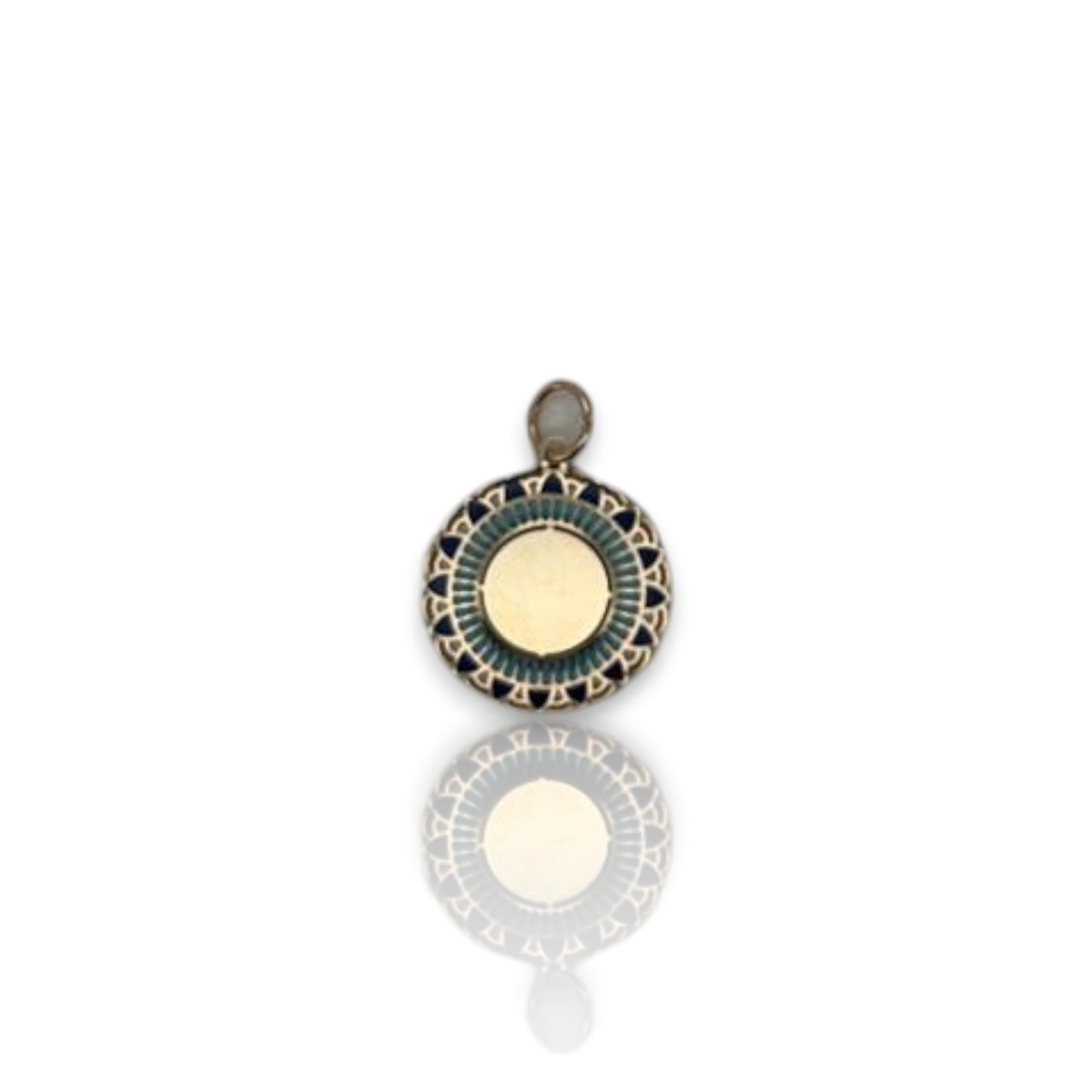 Evil Eye Pendant - 14K Yellow Gold