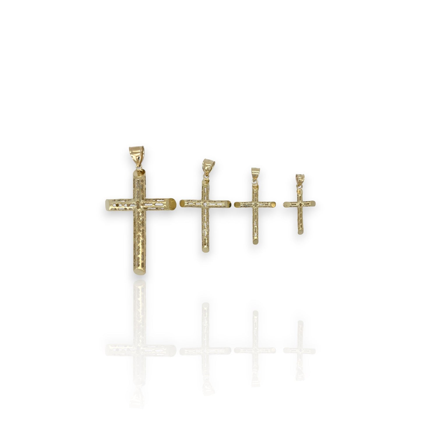 Cross Pendant - 10k Yellow Gold