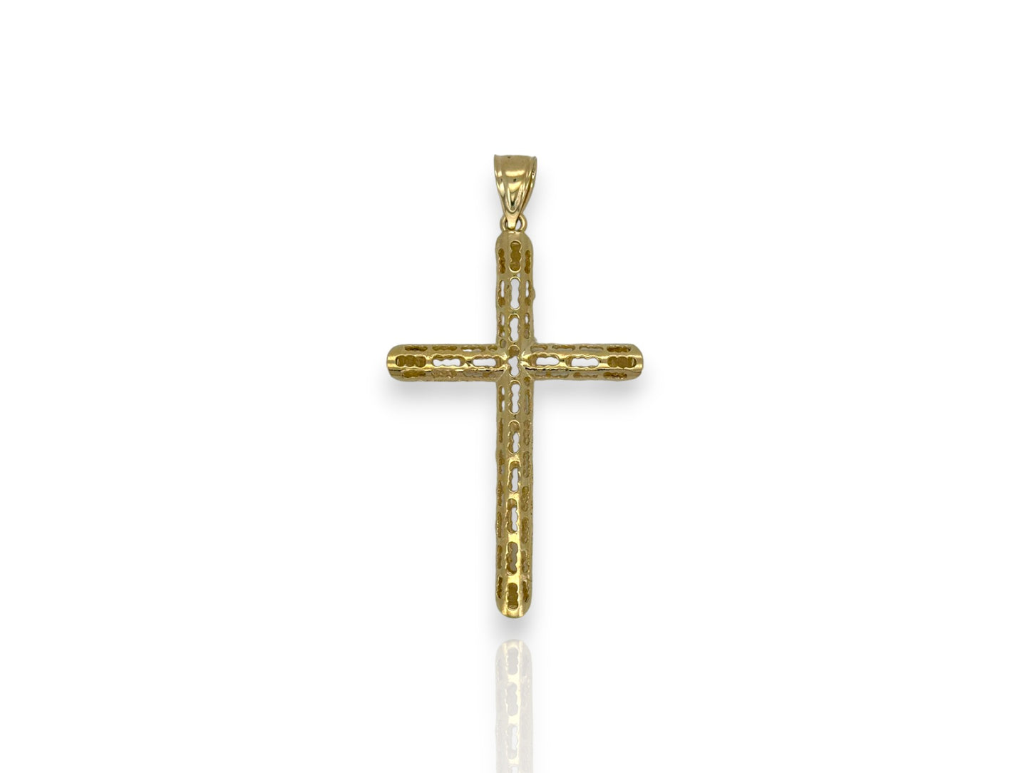 Cross Pendant - 10k Yellow Gold