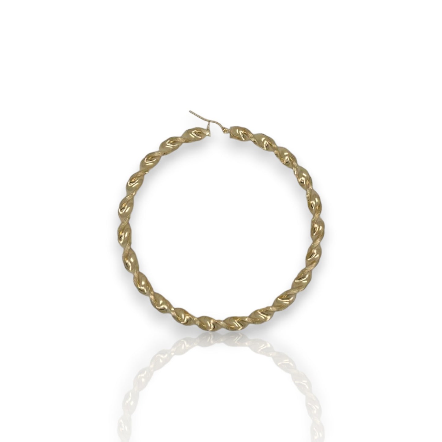 Hoop Earrings - 10K Yellow Gold