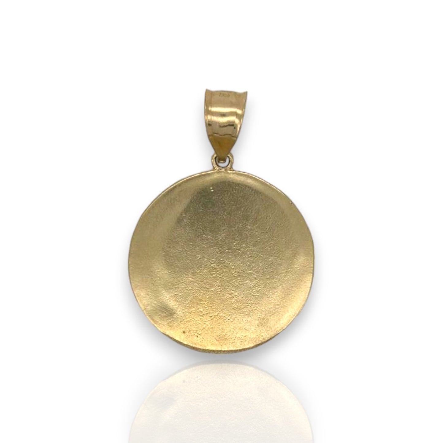 Aztec Calendar Pendant - 14K Solid Gold
