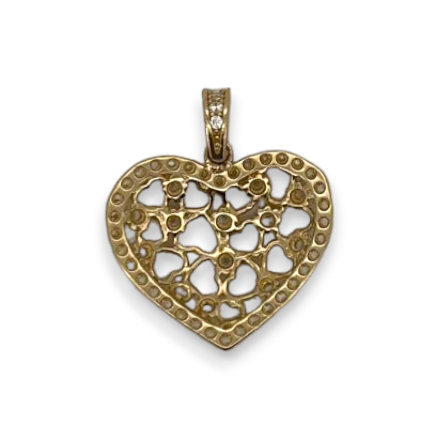 Heart Pendant - 14K Yellow Gold