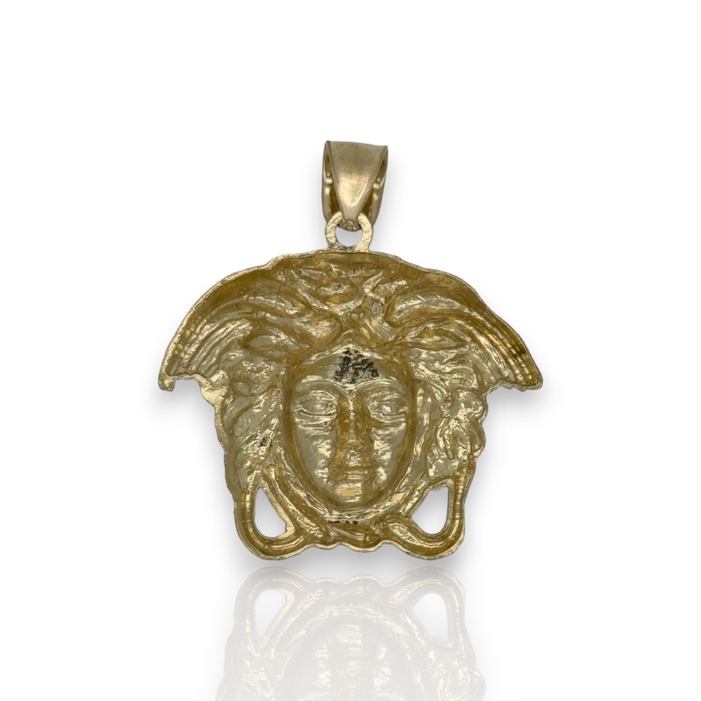 Colgante Medusa - Oro amarillo de 10 k