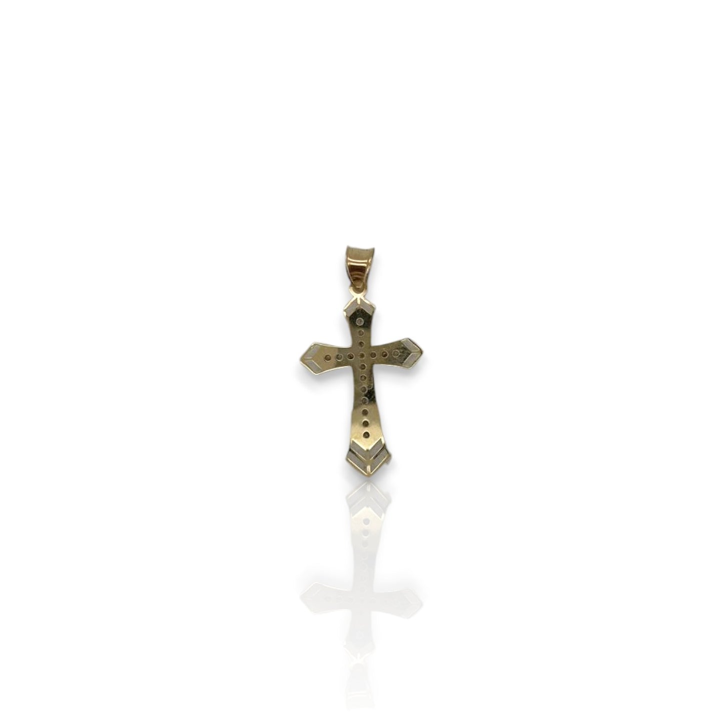 Cross Pendant - 14K Yellow Gold