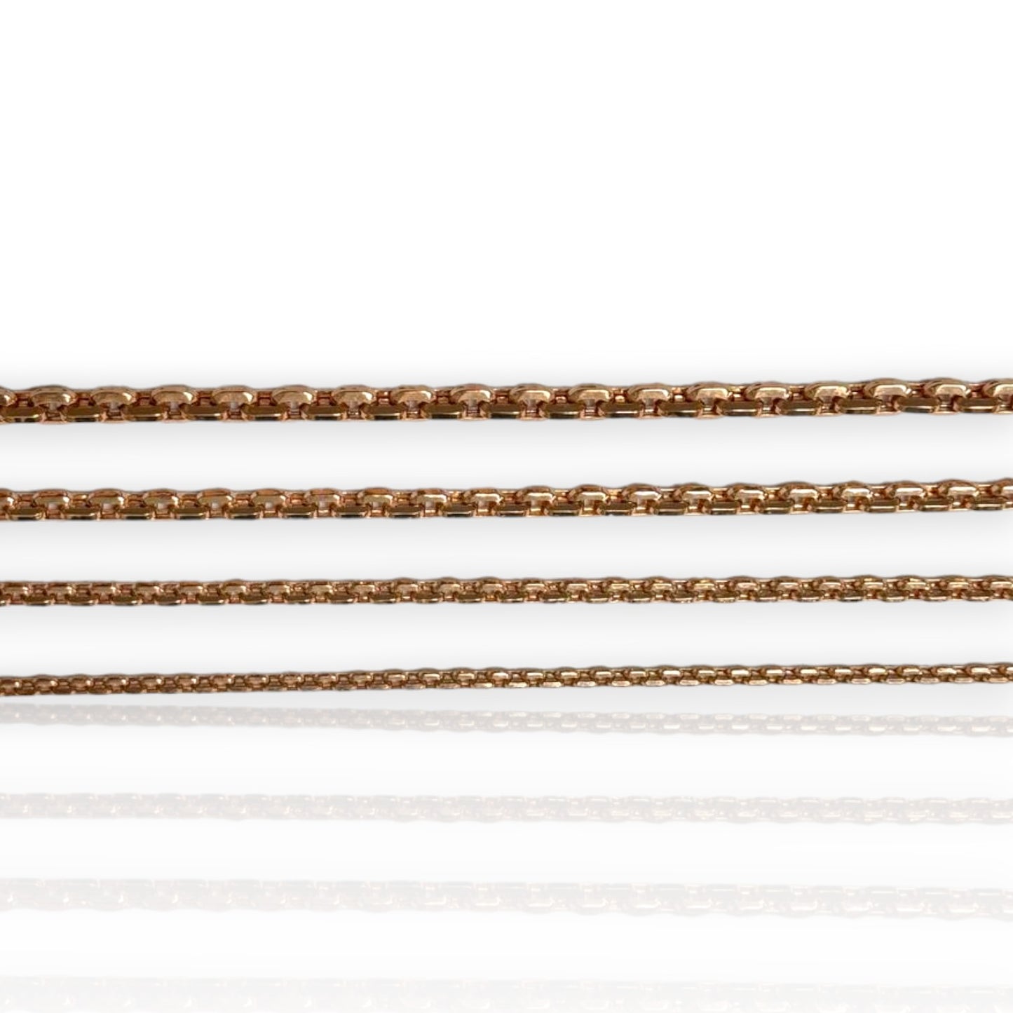 Anchor Link Chain - 10K Rose Gold