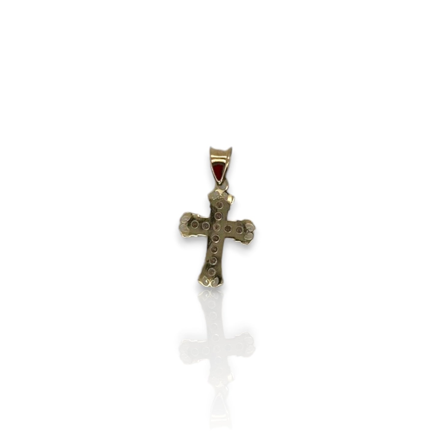 Cross Pendant - 14K Yellow Gold