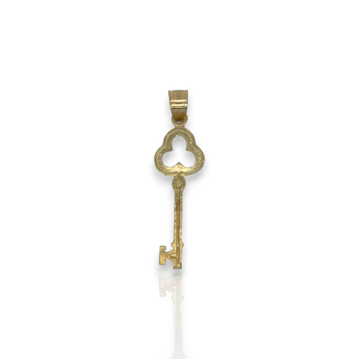 Safe Key Pendant - 10K Yellow Gold