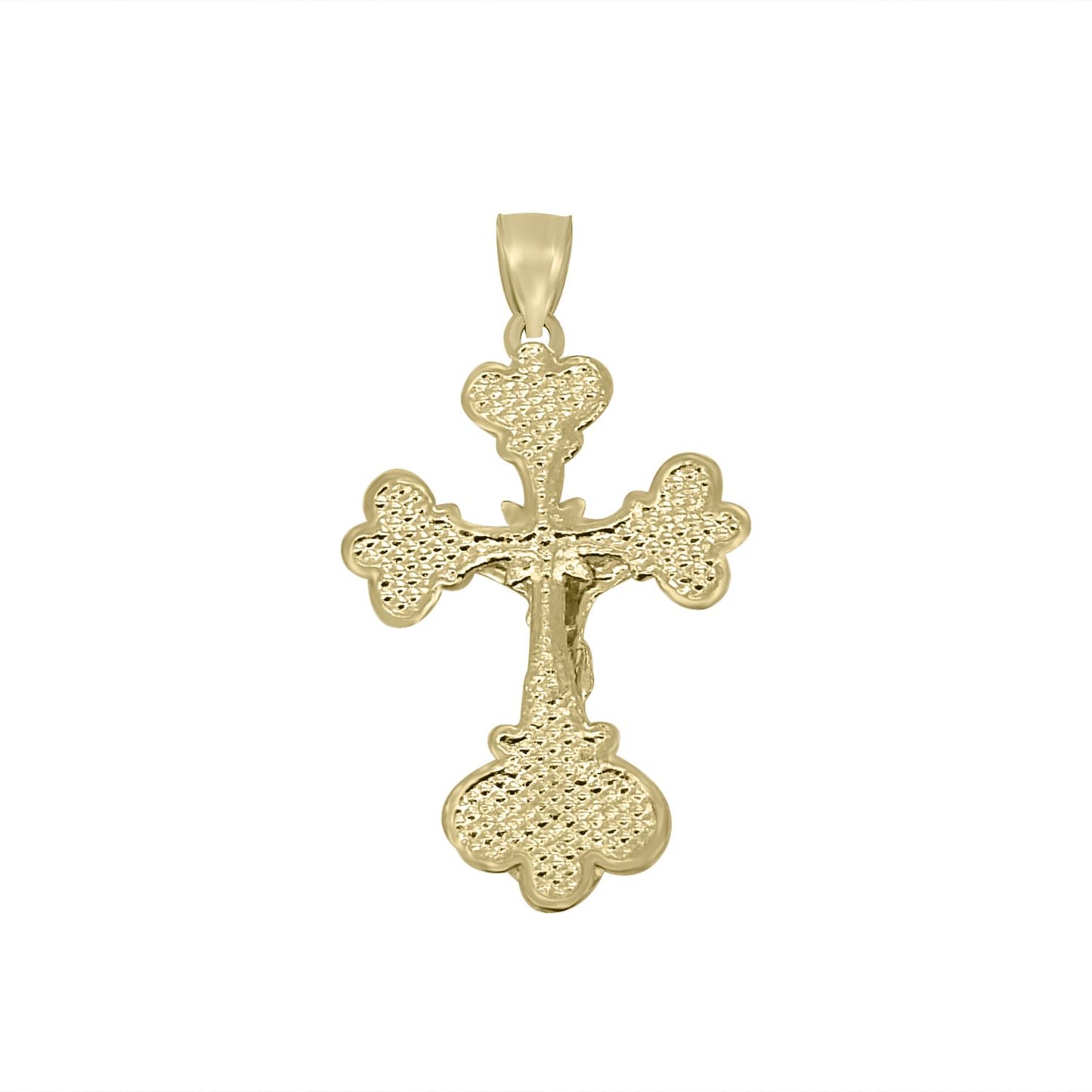 Cross Pendant - 10K Yellow Gold