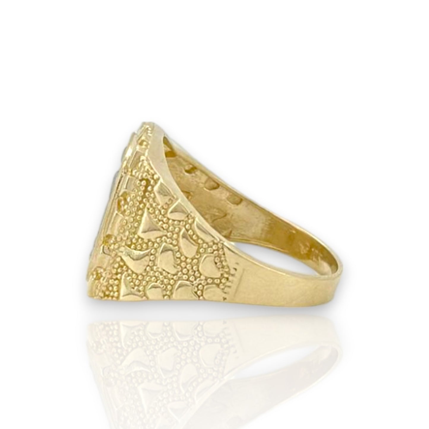 Anillo Virgen María - Oro amarillo de 10 k