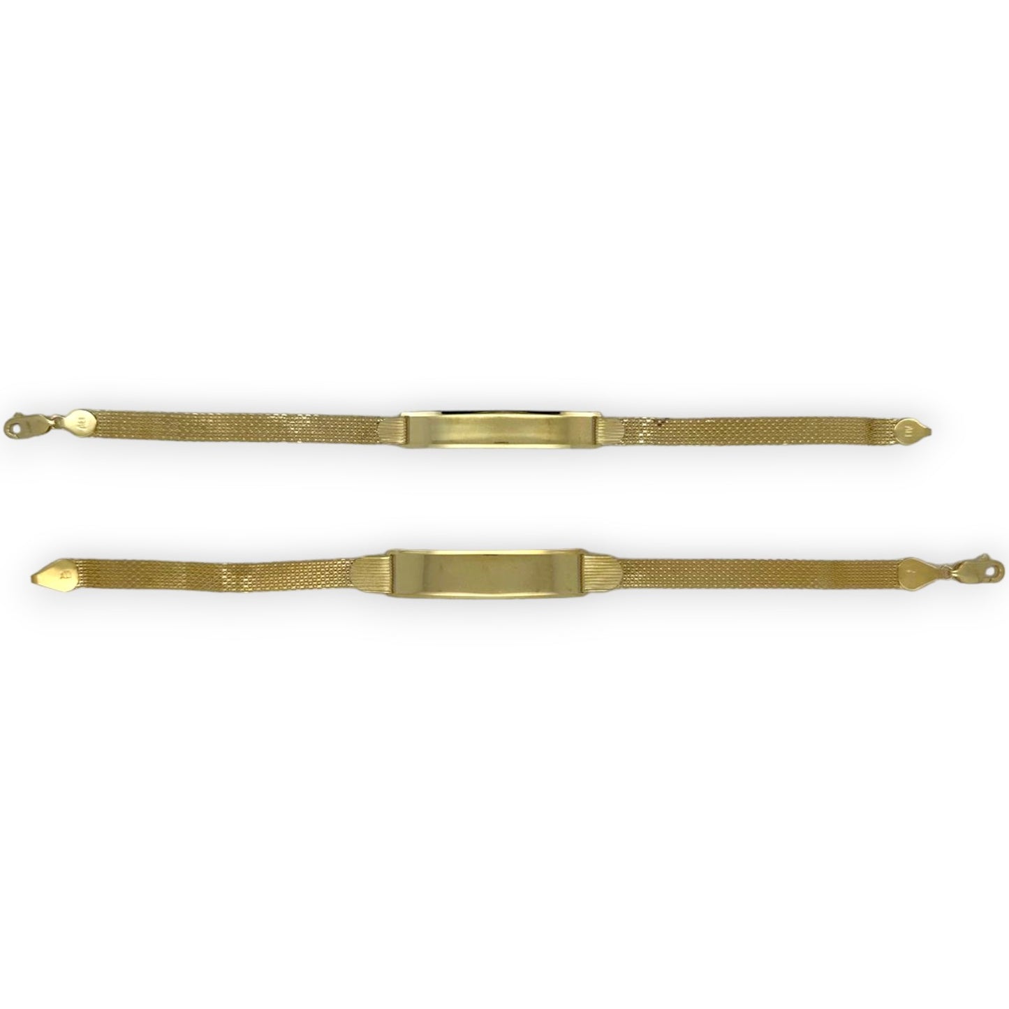 Custom Name Bismarck bracelet - 10K Yellow Gold
