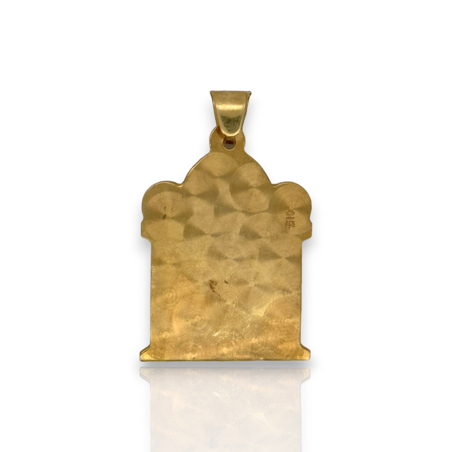 Colgante de Santa Bárbara - Oro amarillo de 10 k