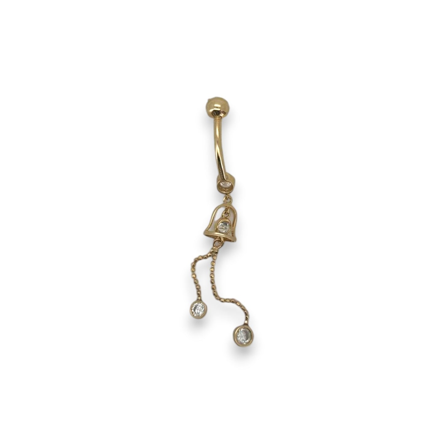 Belly Piercing - 14K Yellow Gold