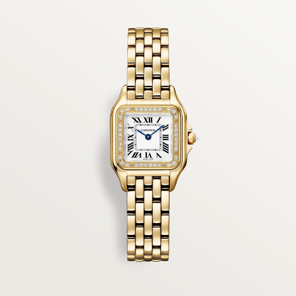 Cartier Panthère de Cartier WJPN0086 - Small model Yellow gold, Silvered Dial, Yellow gold bracelet