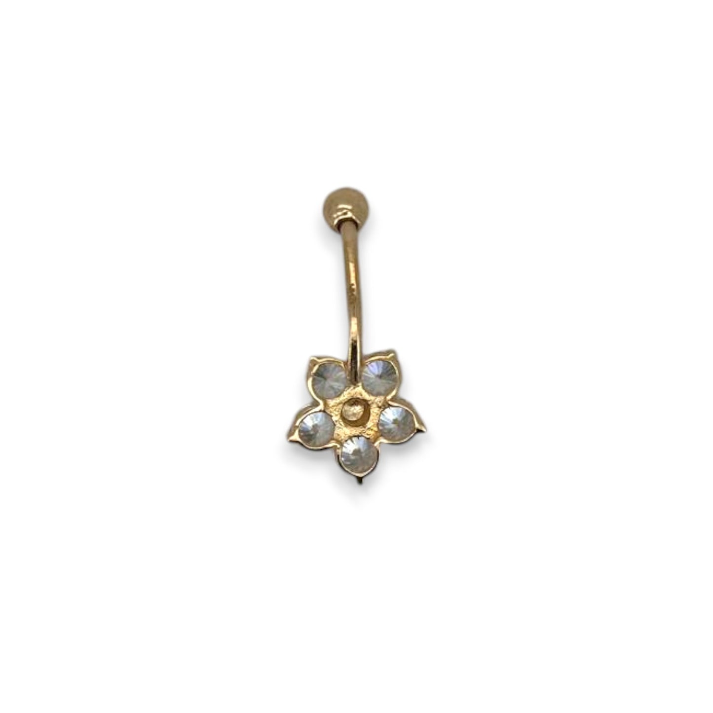 Belly Piercing - 14K Yellow Gold