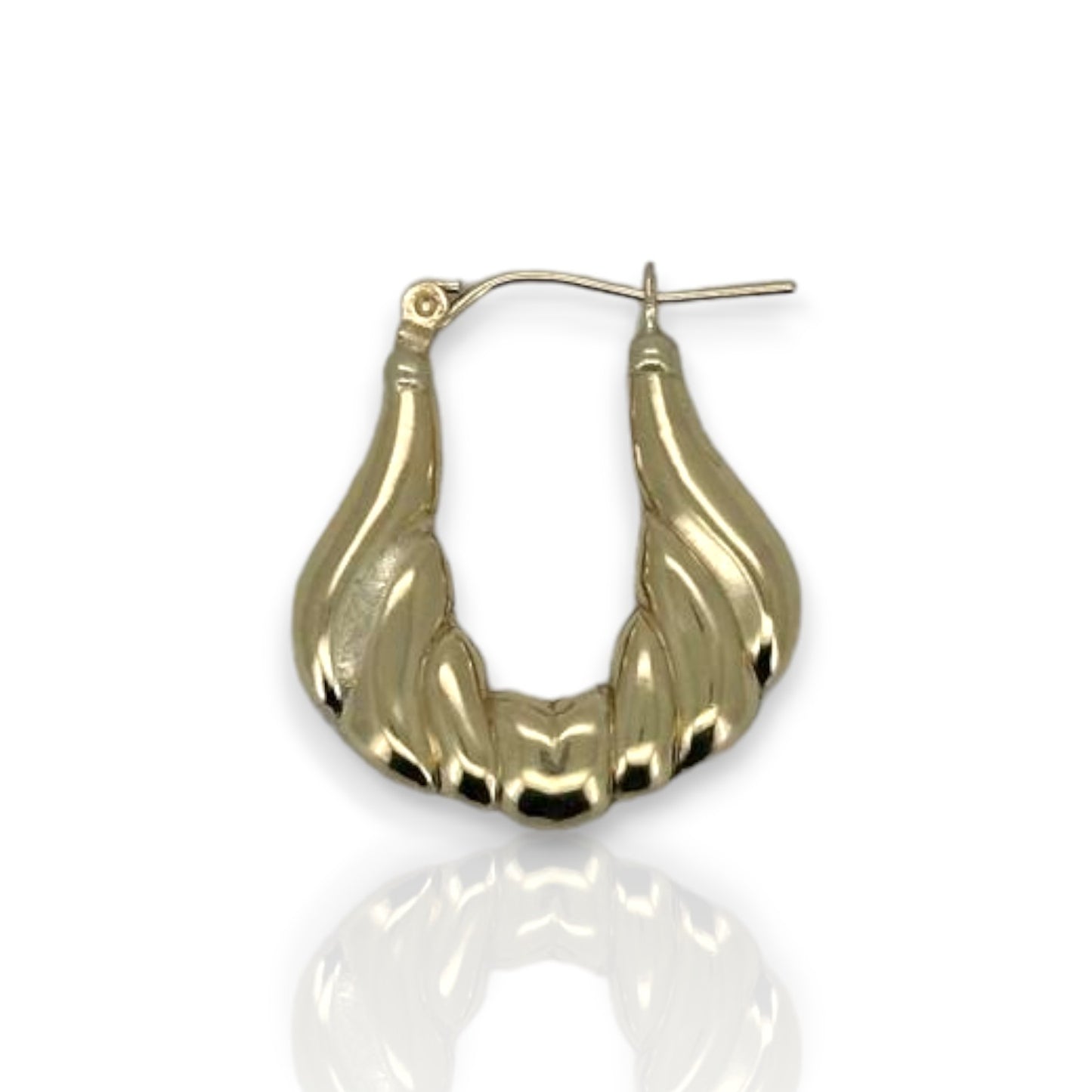 Hoop Earrings - 10K Yellow Gold
