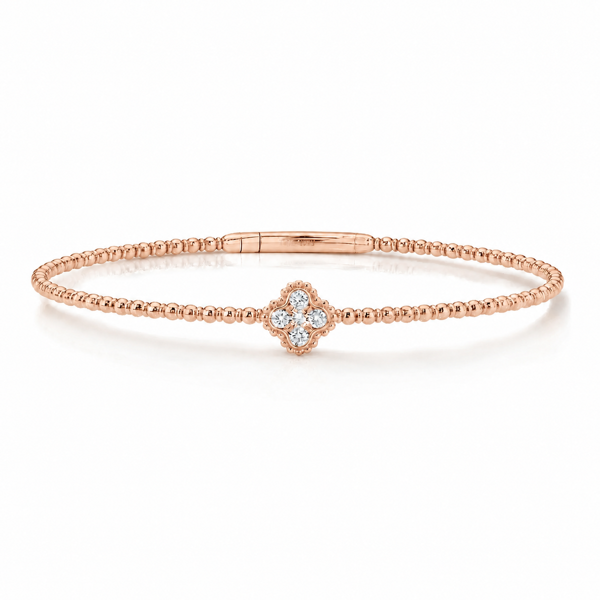 Single Clover Flex Bangle