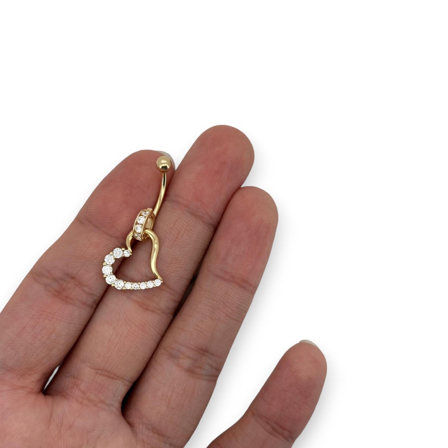 Belly Piercing - 14K Yellow Gold