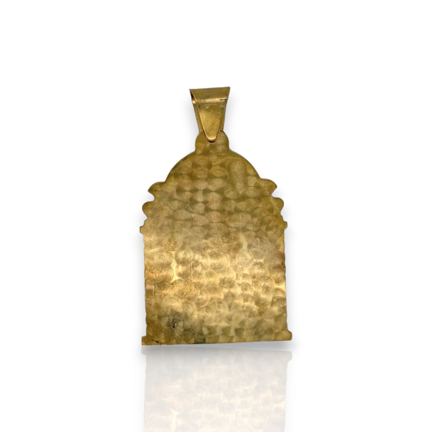 Colgante de Santa Bárbara - Oro macizo de 10 quilates