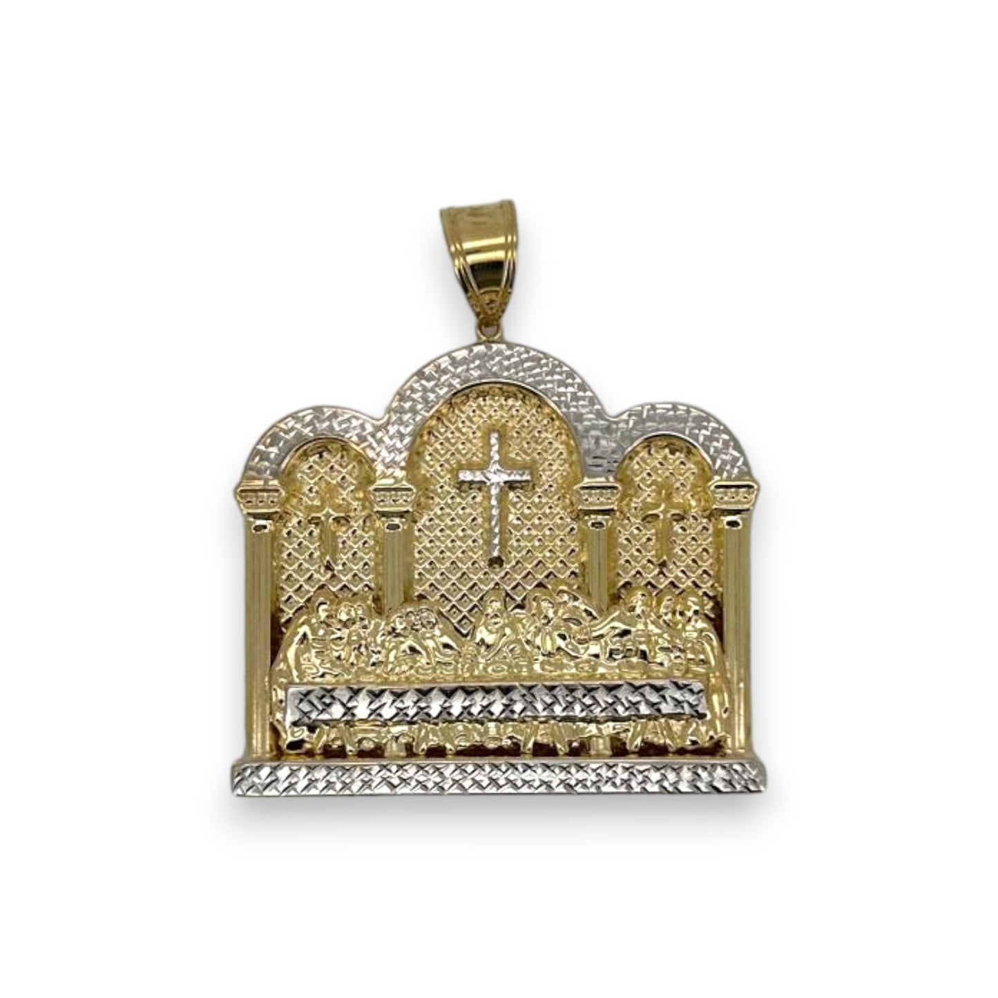 Last Supper Pendant - 10K Yellow Gold