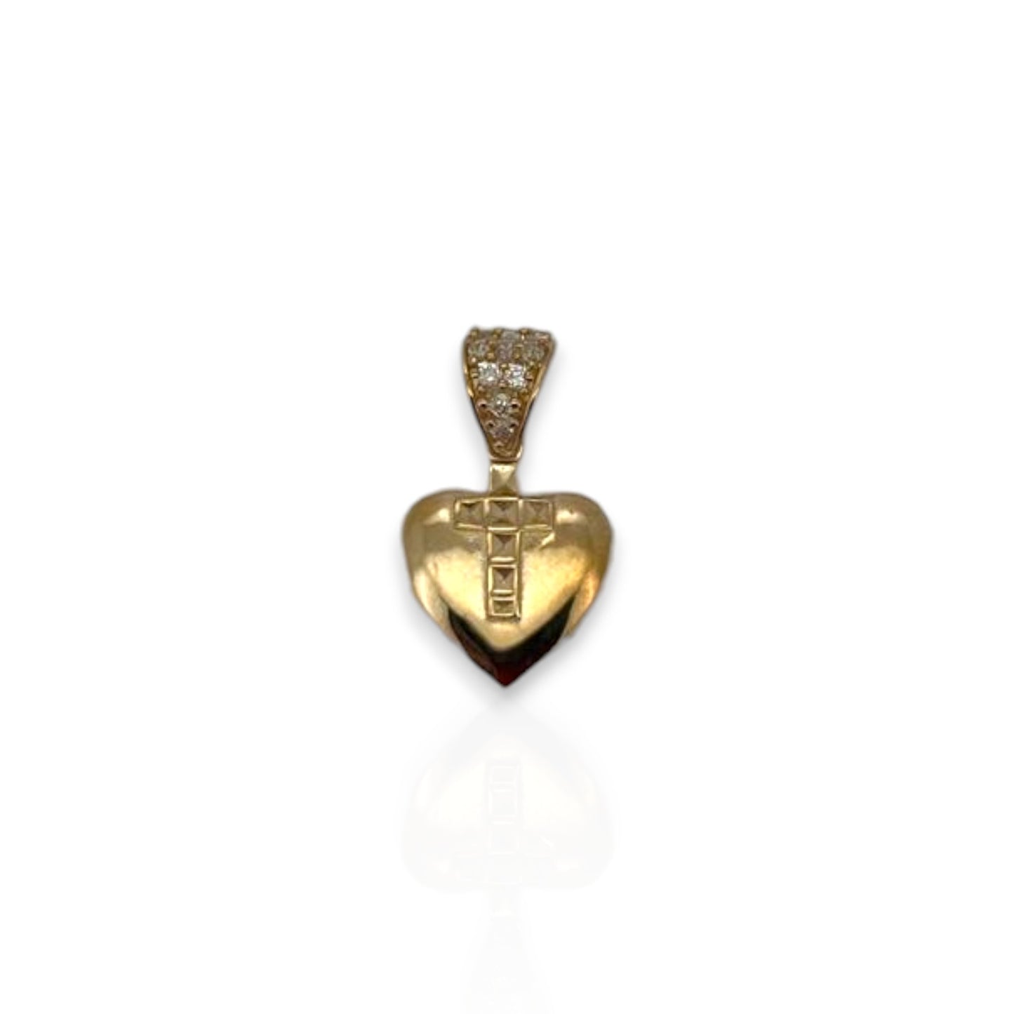 Heart Pendant - 10K Yellow Gold